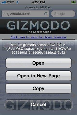 Illustration for article titled iPhone 3.0 Beta OS Impressions And Walkthrough Gallery